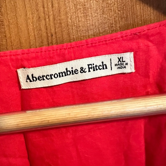 Abercrombie & Fitch Pink Maxi Dress with Flutter Sleeves - Picture 4 of 4